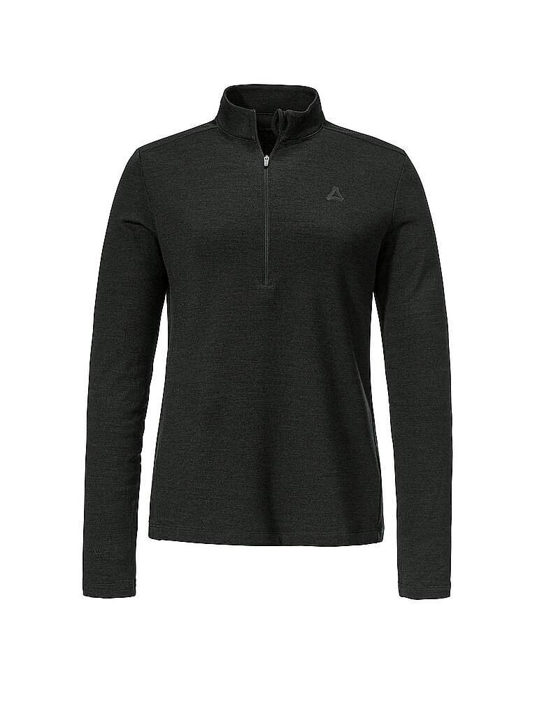 SCHÖFFEL Damen Unterzieh Zipshirt Style Canyfer schwarz | 38