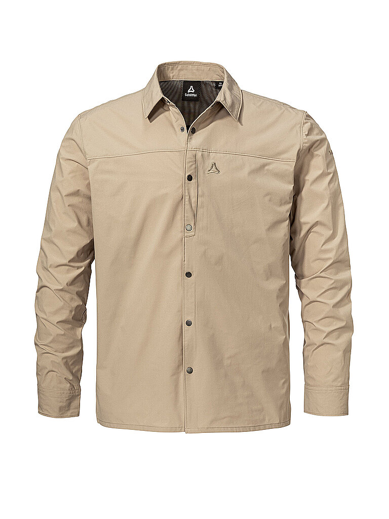SCHÖFFEL Herren Wanderhemd Style Maghera Trekking camel | 54
