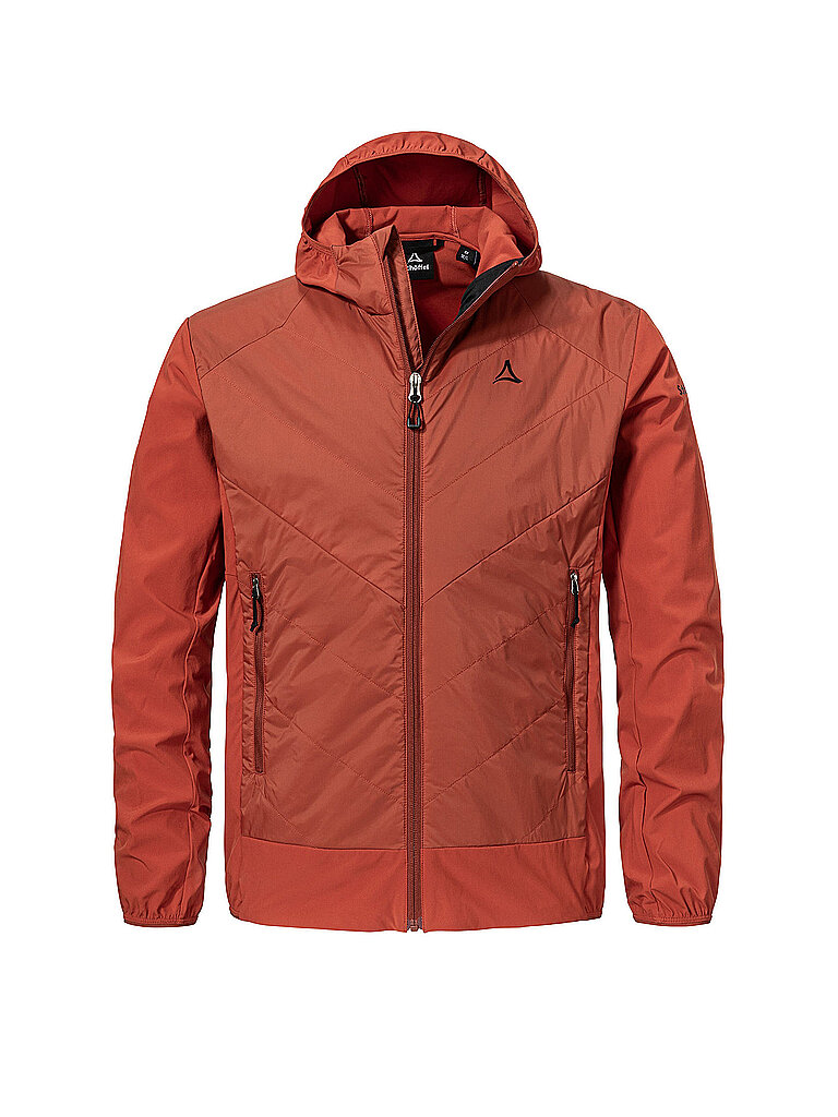 SCHÖFFEL Herren Hybridjacke Blaueis Hoodie kupfer | 54
