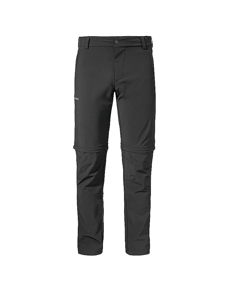 SCHÖFFEL Herren ZipOff Hose Folkstone schwarz | 58