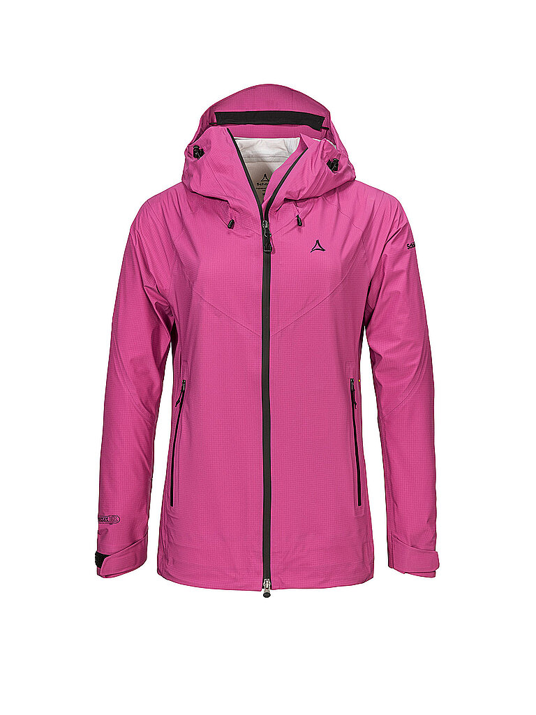SCHÖFFEL Damen Wanderjacke Mountain Style Blaueis 3L pink | 34