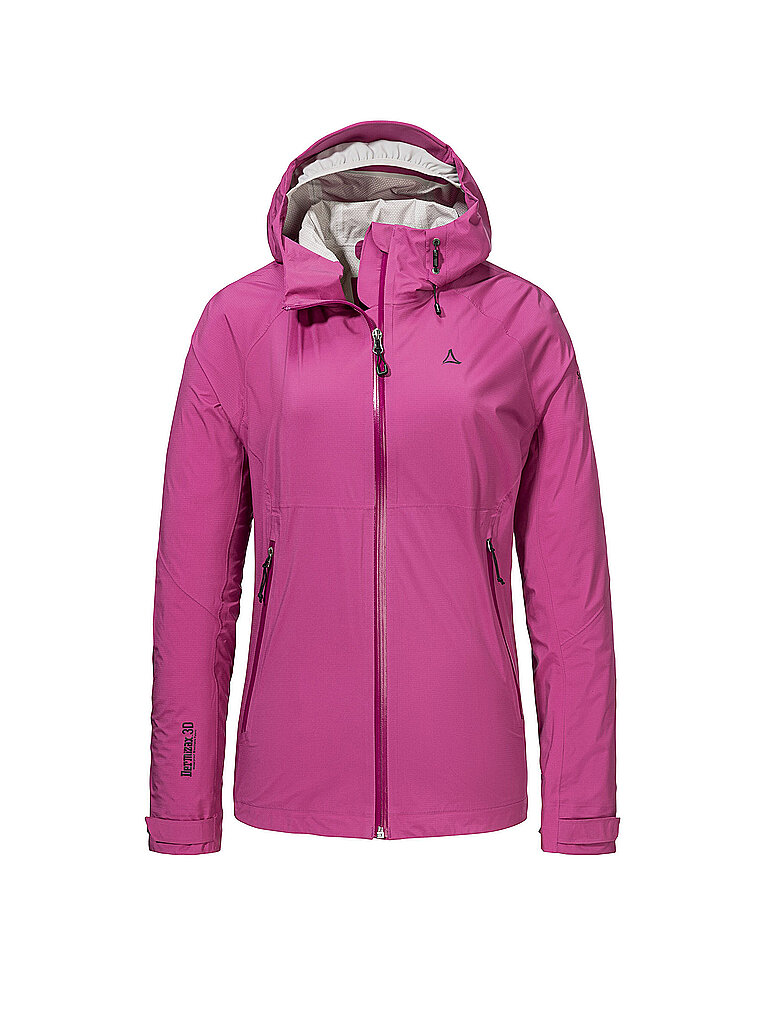 SCHÖFFEL Damen Wanderjacke Vistdal 2,5L Hoodie L pink | 36