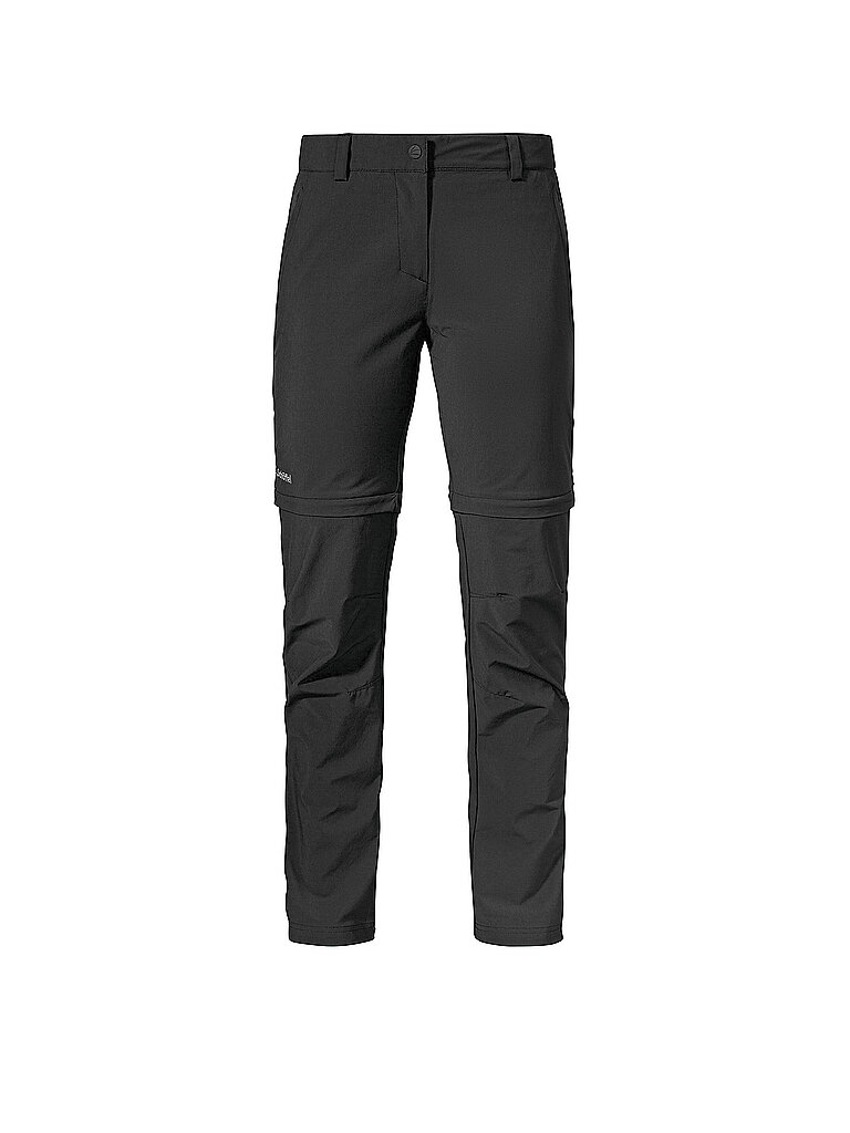 SCHÖFFEL Damen ZipOff-Hose Ascona schwarz | 42 (kurz)