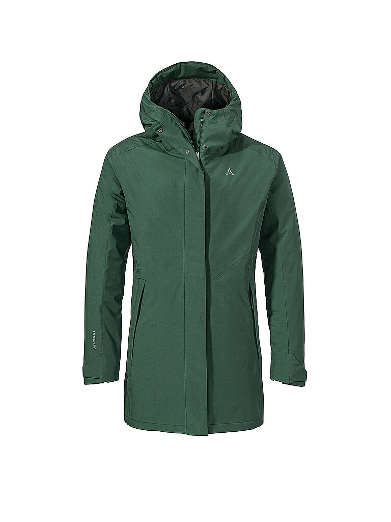 SCHÖFFEL Damen Winterparka Style Froda 2L dunkelgrün | 48
