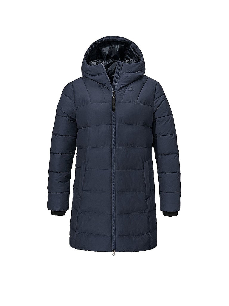 SCHÖFFEL Damen Winterparka Style Boslix Hoodie dunkelblau | 36
