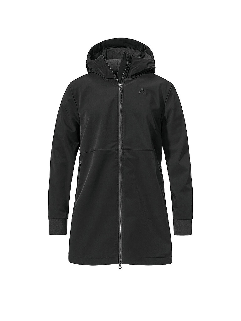 SCHÖFFEL Damen Softshell Jacke Style Suavio Hoodie schwarz | 34
