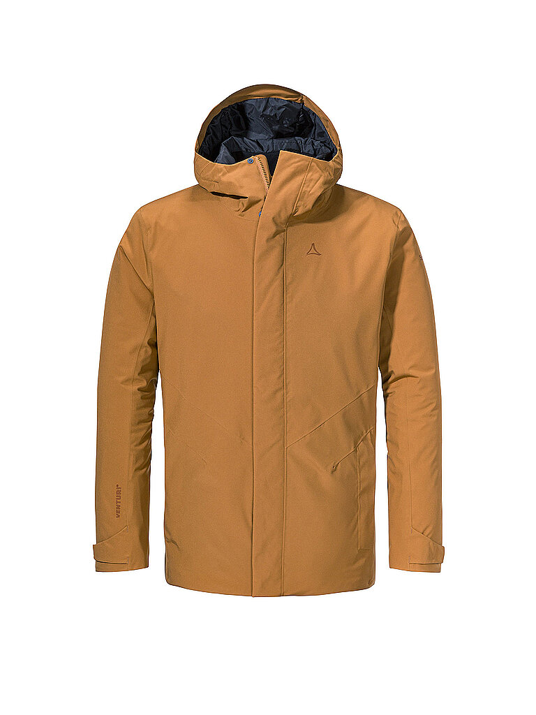 SCHÖFFEL Herren Winterparka Style Froda senf | 46