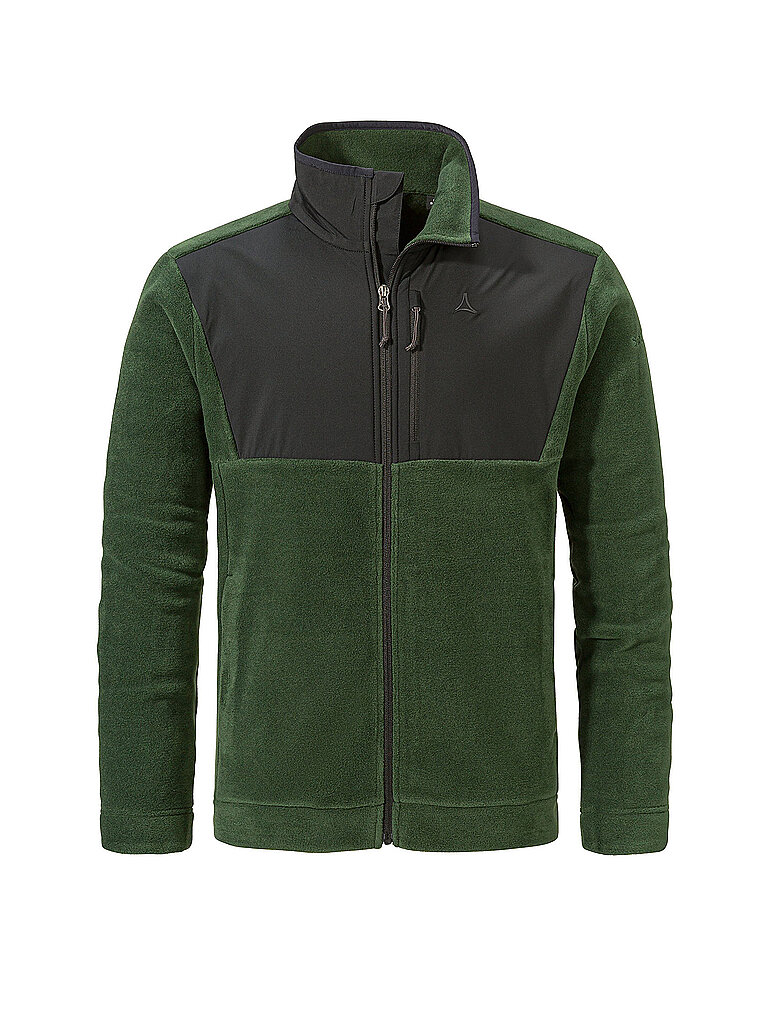 SCHÖFFEL Herren Fleecejacke Style Gregale dunkelgrün | 50