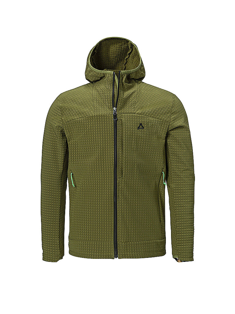 SCHÖFFEL Herren Fleecejacke Enixa Hoodie olive | 48