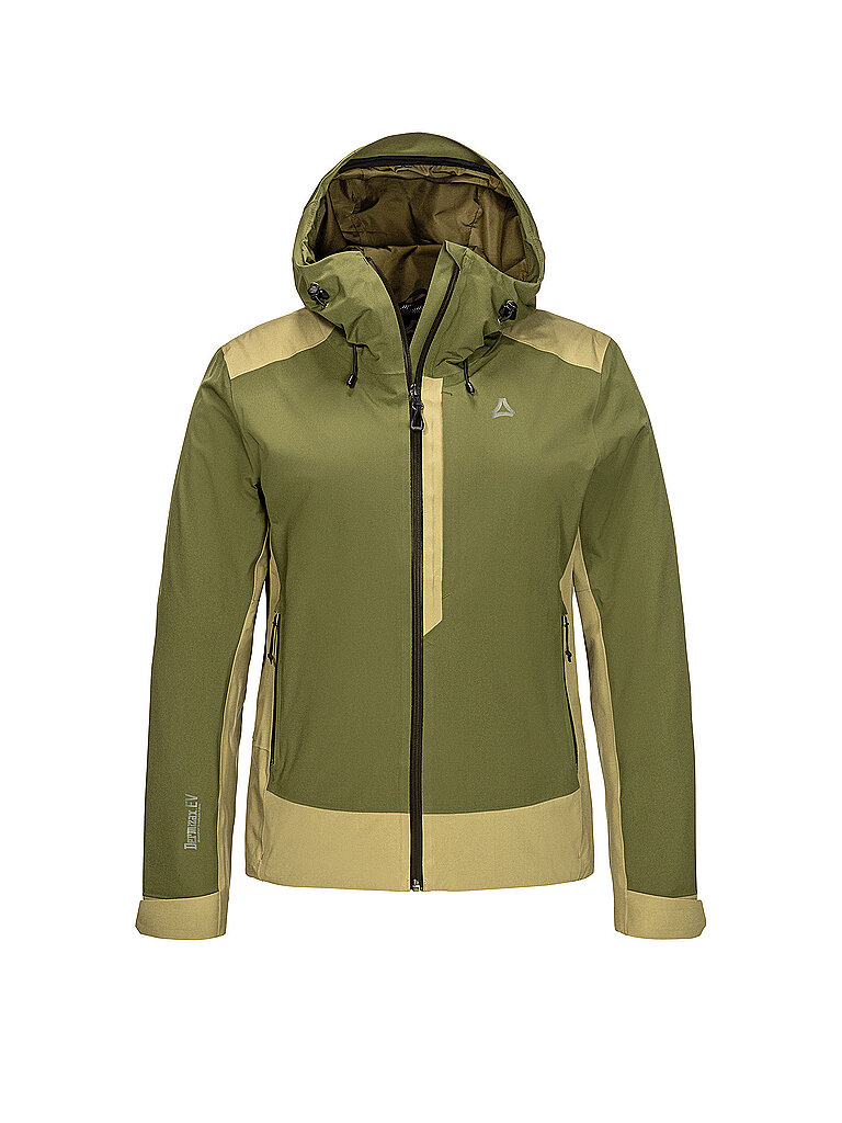 SCHÖFFEL Damen Wanderjacke Style Refoca Dermiz 2L Hoodie olive | 44