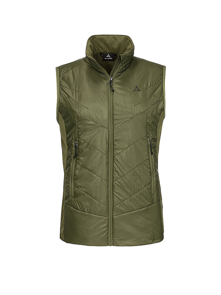 SCHÖFFEL Damen Hybridweste Cascata olive | 34
