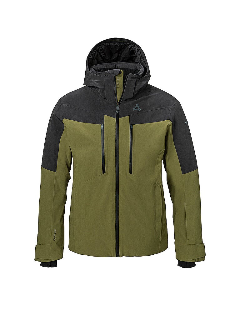 SCHÖFFEL Herren Skijacke Style Safuna Hoodie olive | 58