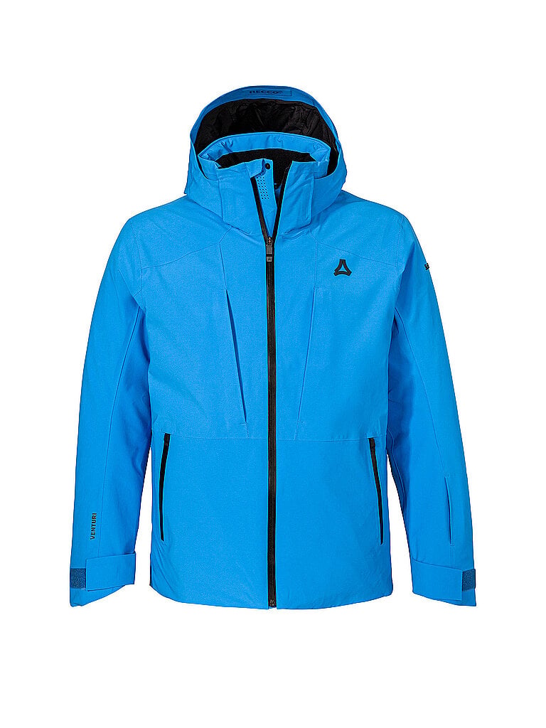 SCHÖFFEL Herren Skijacke Style Pontre Hoodie blau | 58