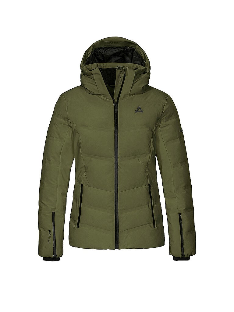 SCHÖFFEL Damen Skijacke Style Caldirola Hoodie olive | 42