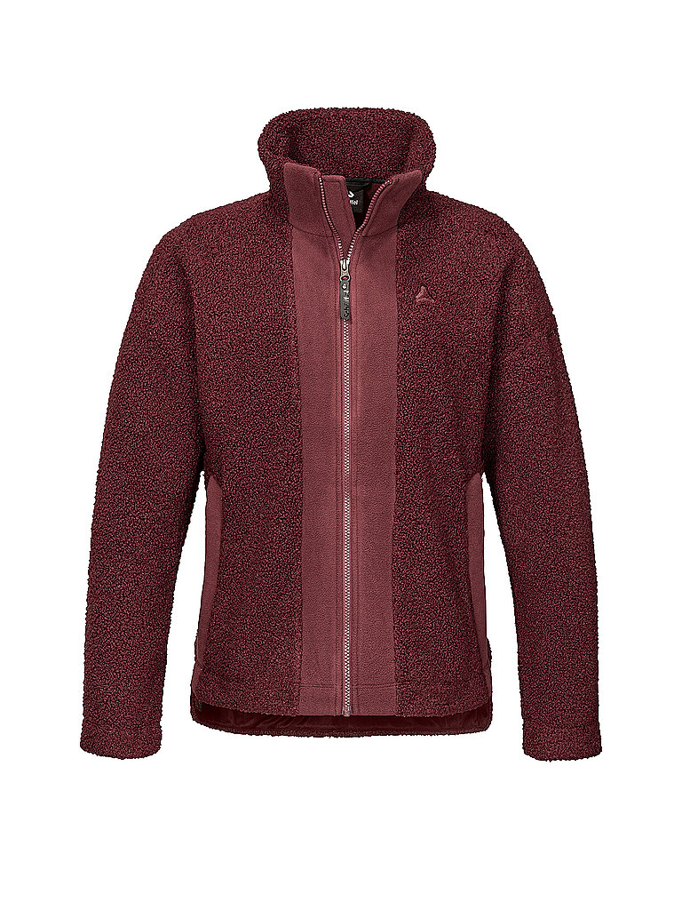 SCHÖFFEL Damen Fleecejacke Kalmor dunkelrot | 40