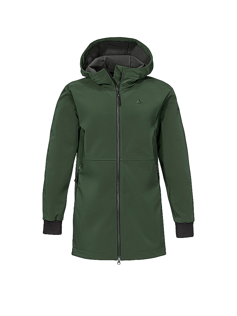 SCHÖFFEL Damen Softshell Jacke Style Suavio Hoodie olive | 36