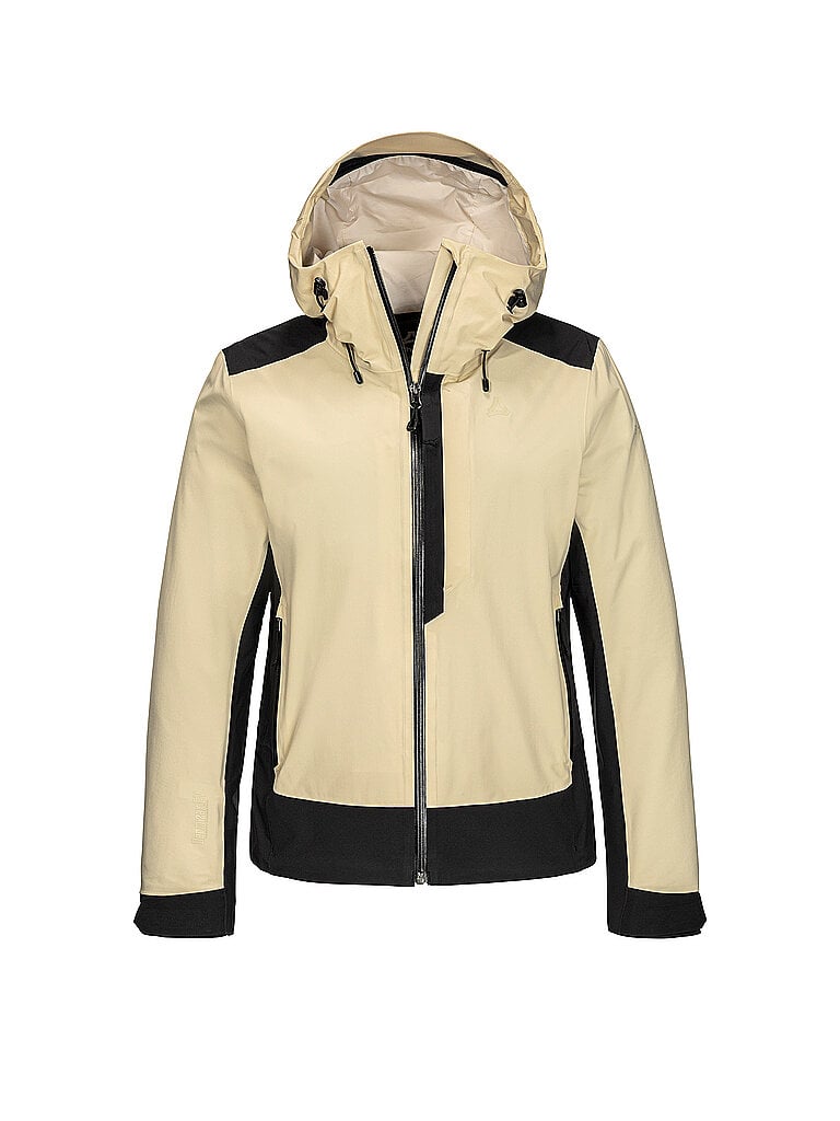 SCHÖFFEL Damen Wanderjacke Style Refoca Dermiz 2L Hoodie creme | 36