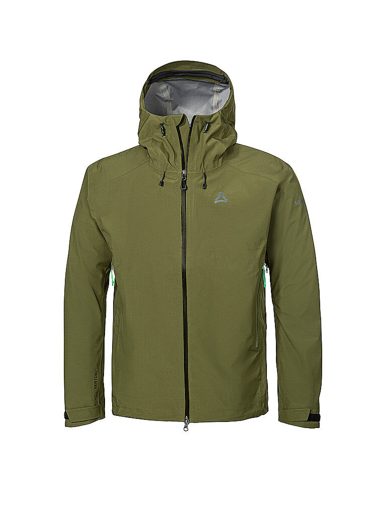 SCHÖFFEL Herren Wanderjacke Style Cascata Venturi 3L Hoodie olive | 48