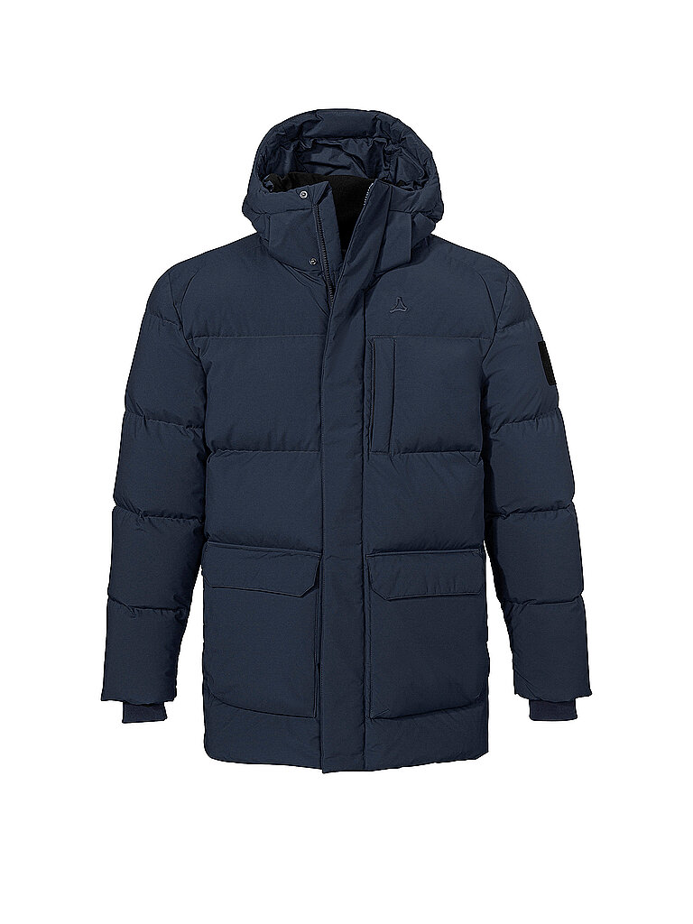 SCHÖFFEL Herren Winterparka Vindave Hoodie dunkelblau | 56