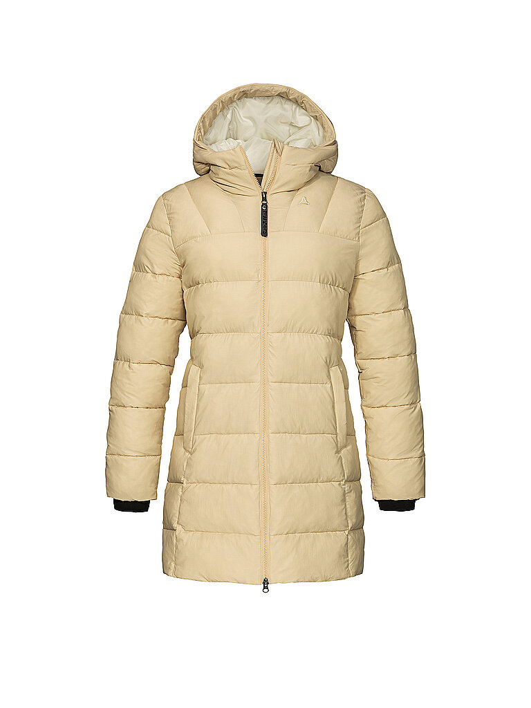 SCHÖFFEL Damen Winterparka Style Boslix Hoodie creme | 36