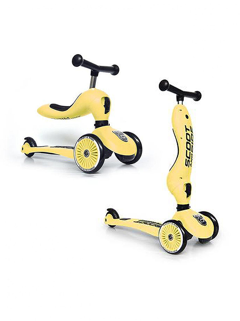 SCOOT & RIDE Kleinkinder Scooter Highwaykick 1 gelb