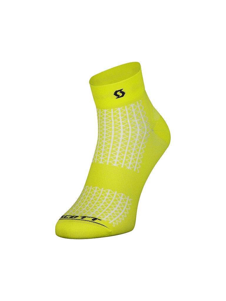 SCOTT Herren Bikesocken Performance Quarter gelb | 39-41