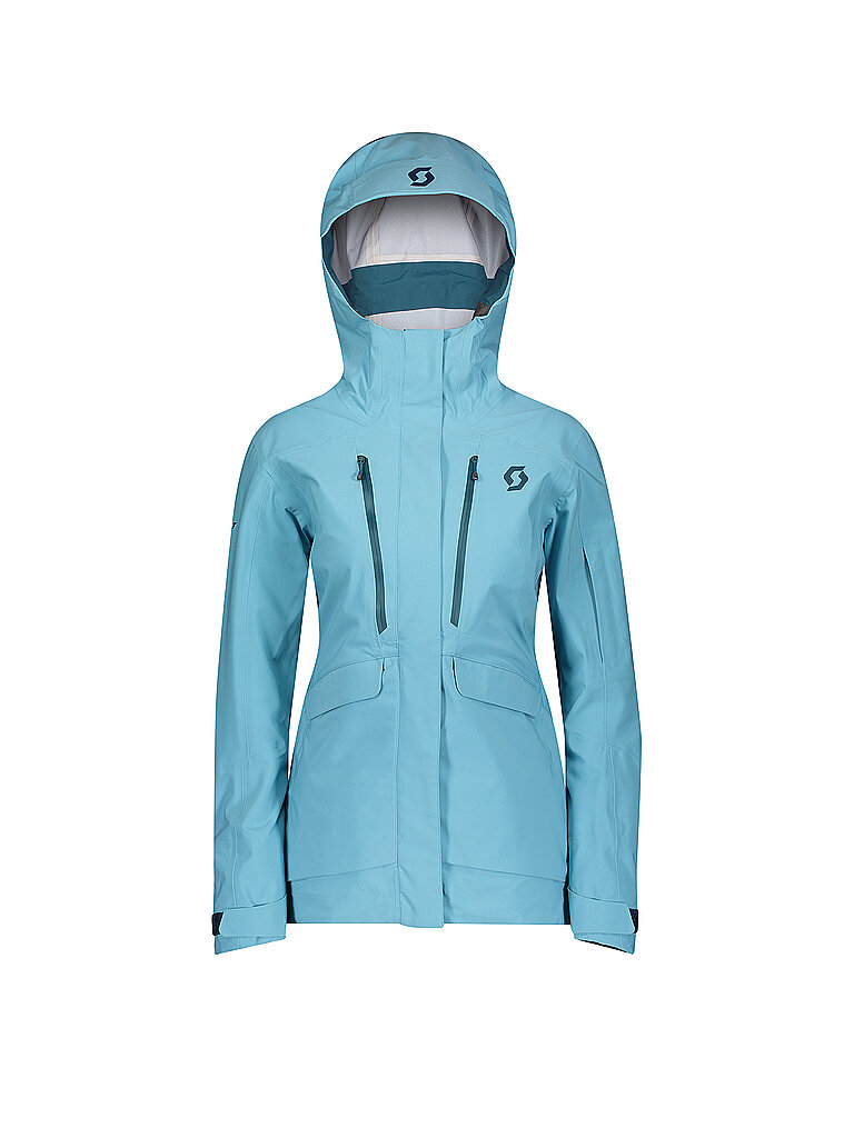 SCOTT Damen Skijacke Vertic DRX 3L blau | M
