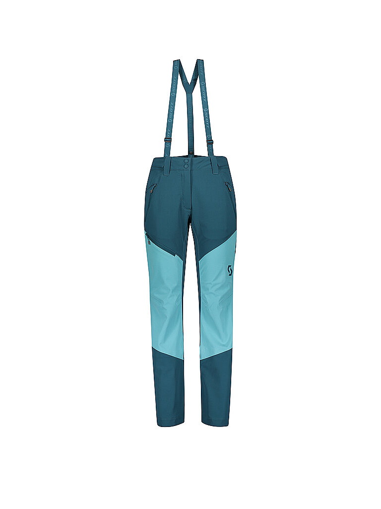 SCOTT Damen Skihose Explorair Ascent  blau | L
