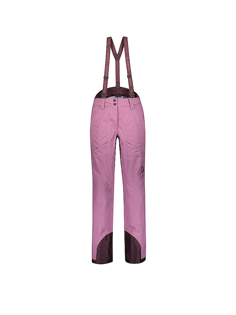 SCOTT Damen Skihose Explorair 3L rosa | M