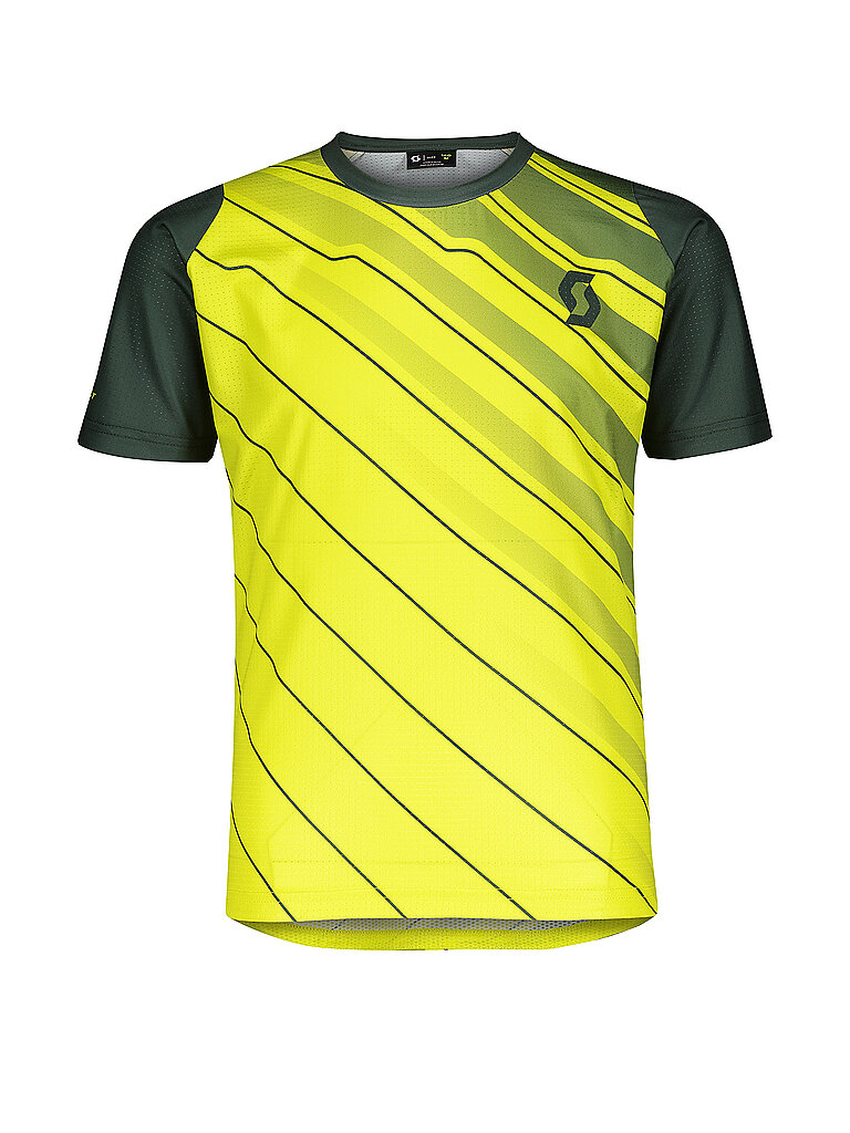 SCOTT Jungen Radshirt Trail 10 gelb | 128
