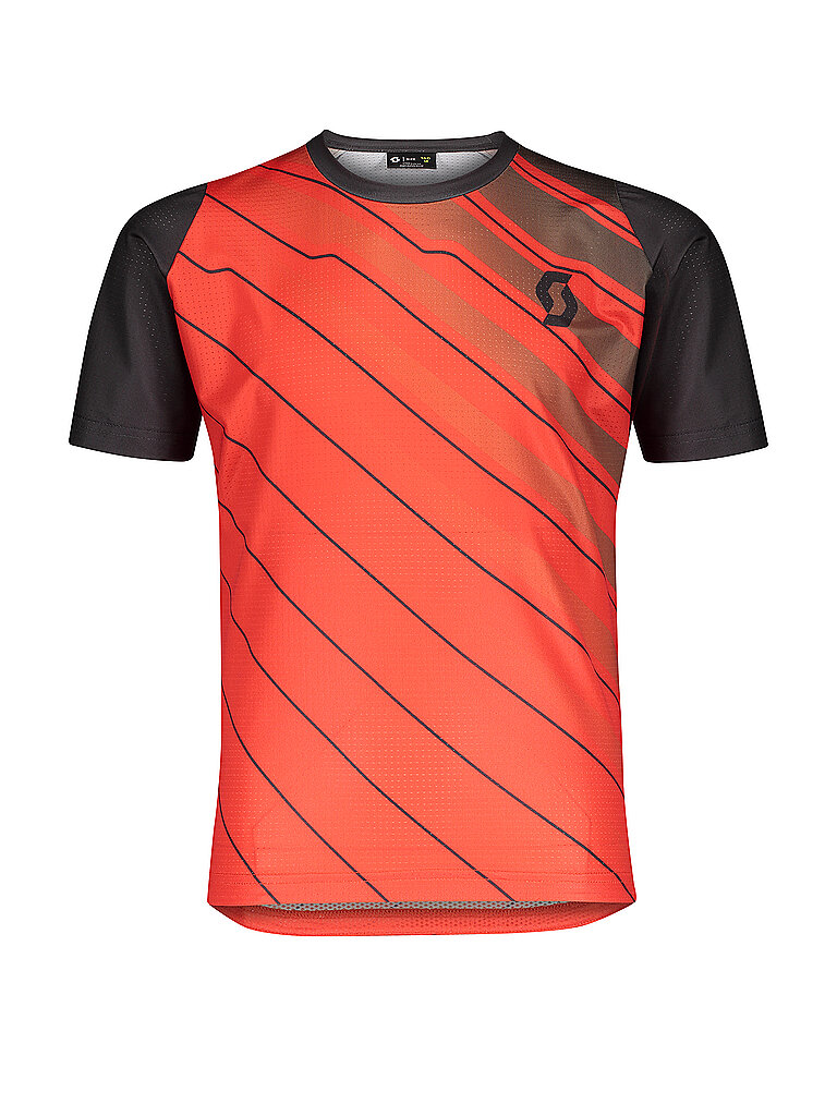SCOTT Jungen Radshirt Trail 10 rot | 128
