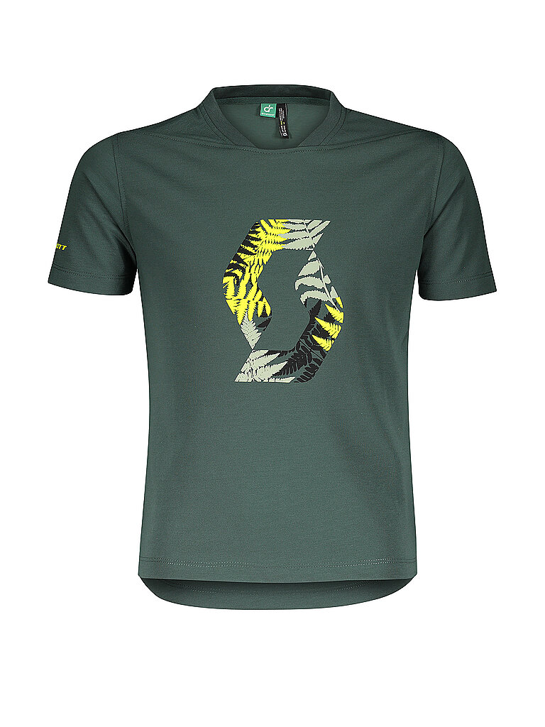 SCOTT Jungen Radshirt Trail Dri grün | 128