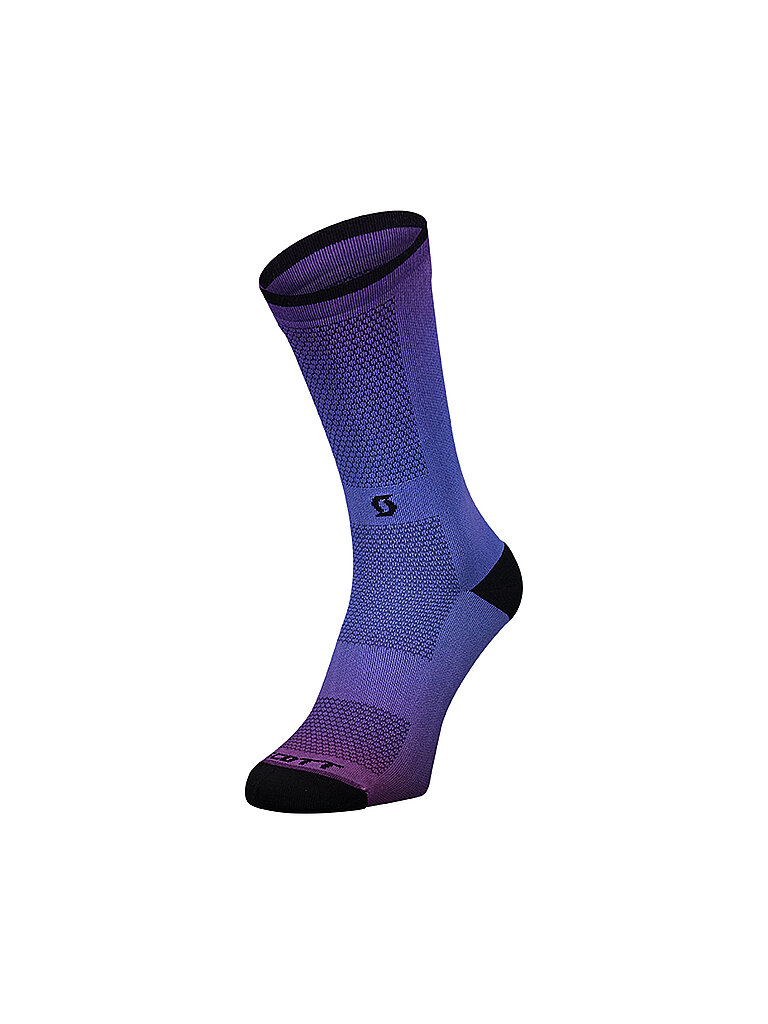 SCOTT Herren Radsocken Performance Supersonic Edt. Crew lila | 39-41