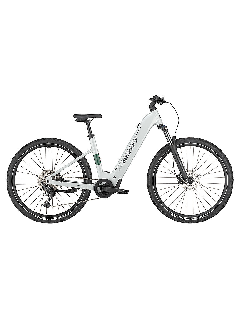 SCOTT Damen E-Bike Axis 30 Wave (Tiefeinsteiger) hellgrau | XL