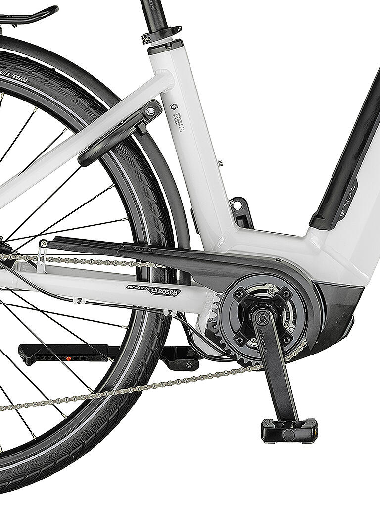 SCOTT | Damen E-Trekkingbike Sub Sport eRIDE 10 2021 (Einrohr) | weiß