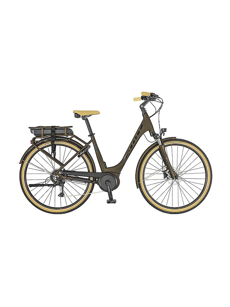 SCOTT | Damen E-Urbanbike 29" Sub Active eRide 2019 | braun