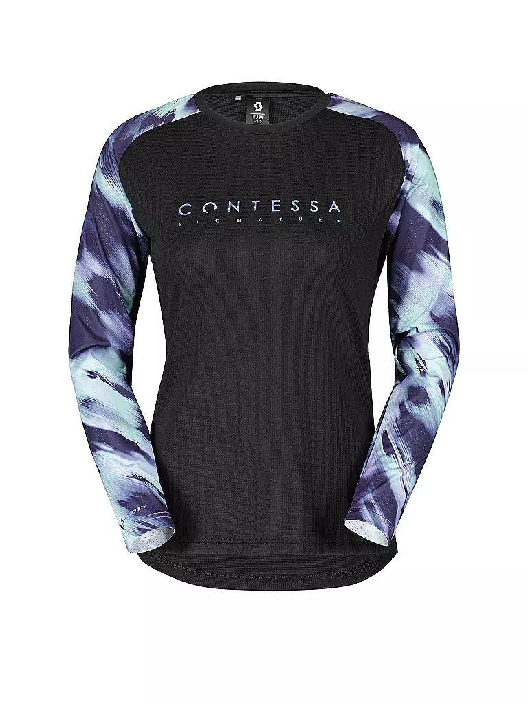 SCOTT | Damen Radshirt Trail Contessa Sign. LS | schwarz