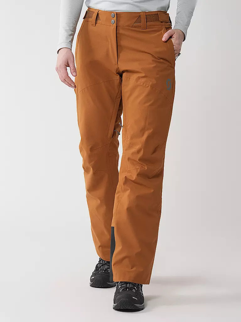 SCOTT | Damen Skihose Ultimate Dryo 10 | hellbraun