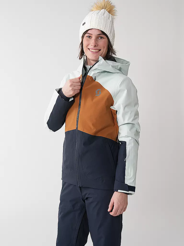 SCOTT | Damen Skijacke Ultimate Dryo 10 | olive
