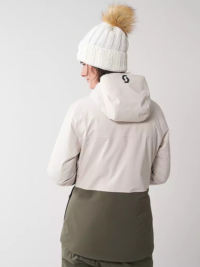 SCOTT | Damen Skijacke Ultimate Dryo 10 | hellbraun