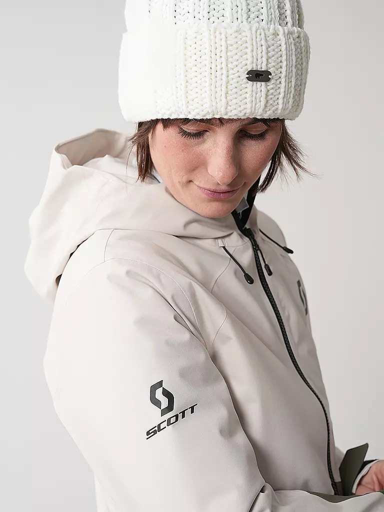 SCOTT | Damen Skijacke Ultimate Dryo 10 | hellbraun