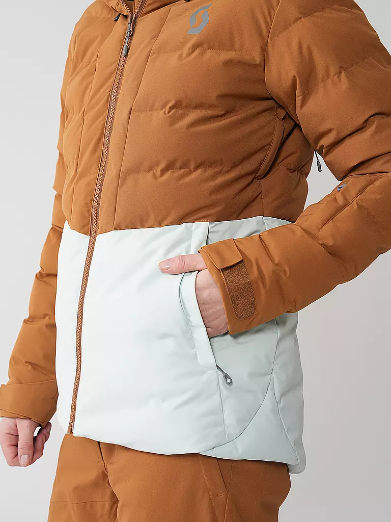 SCOTT | Damen Skijacke Ultimate Warm | hellbraun