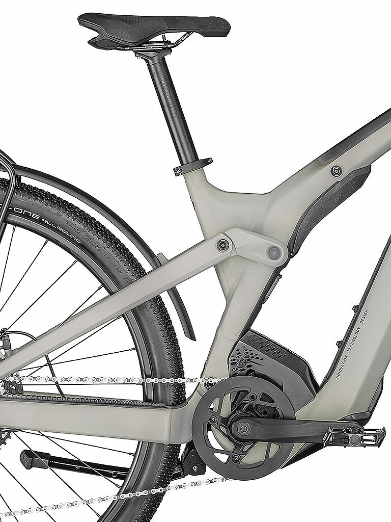 SCOTT | Herren E-Trekkingbike 29" Axis eRIDE EVO Tour FS 2022 | grau