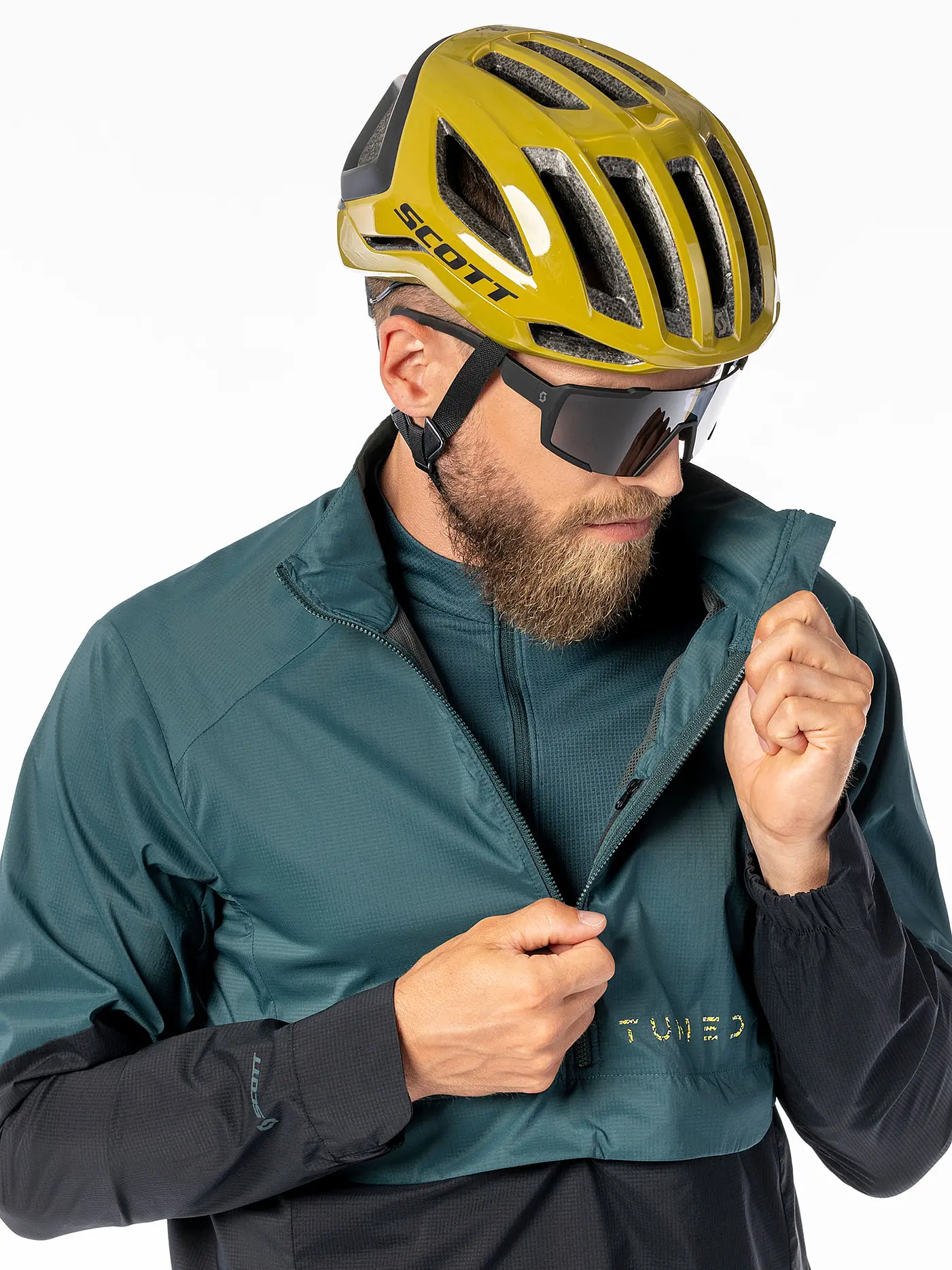 SCOTT | Herren Radjacke Tuned Anorak WB | dunkelgrün
