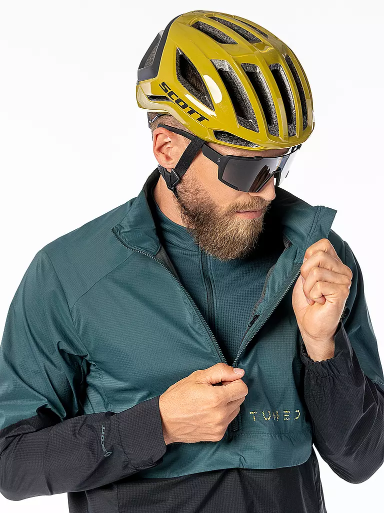 SCOTT | Herren Radjacke Tuned Anorak WB | dunkelgrün