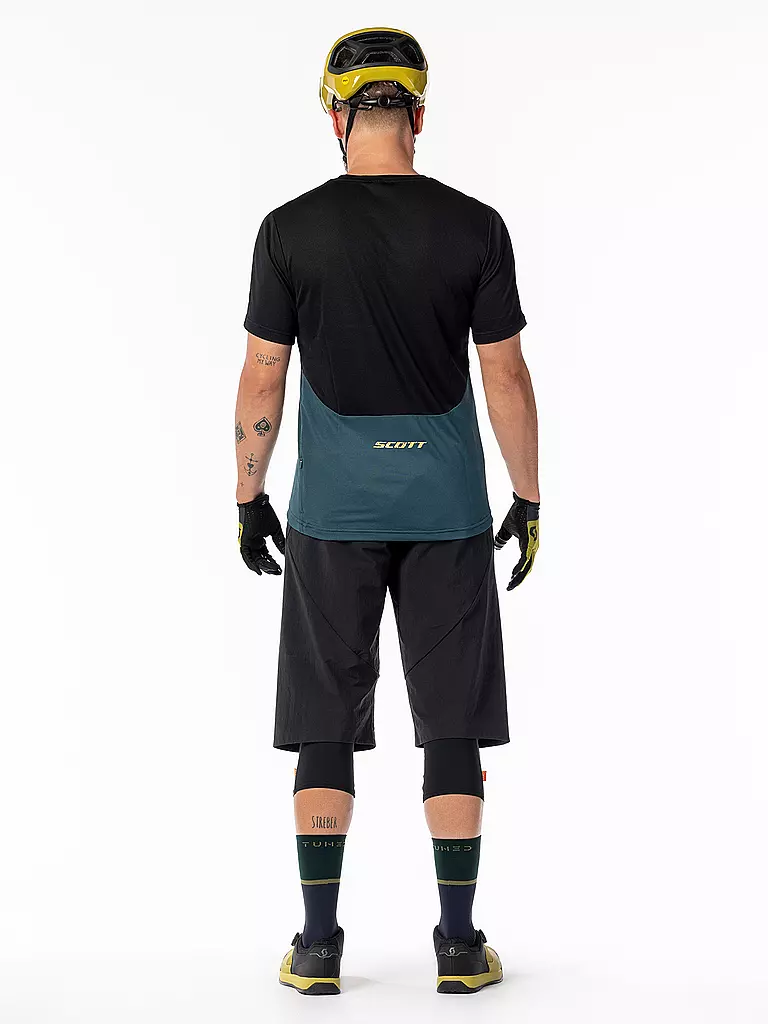 SCOTT | Herren Radshirt  Trail Tuned SS | schwarz