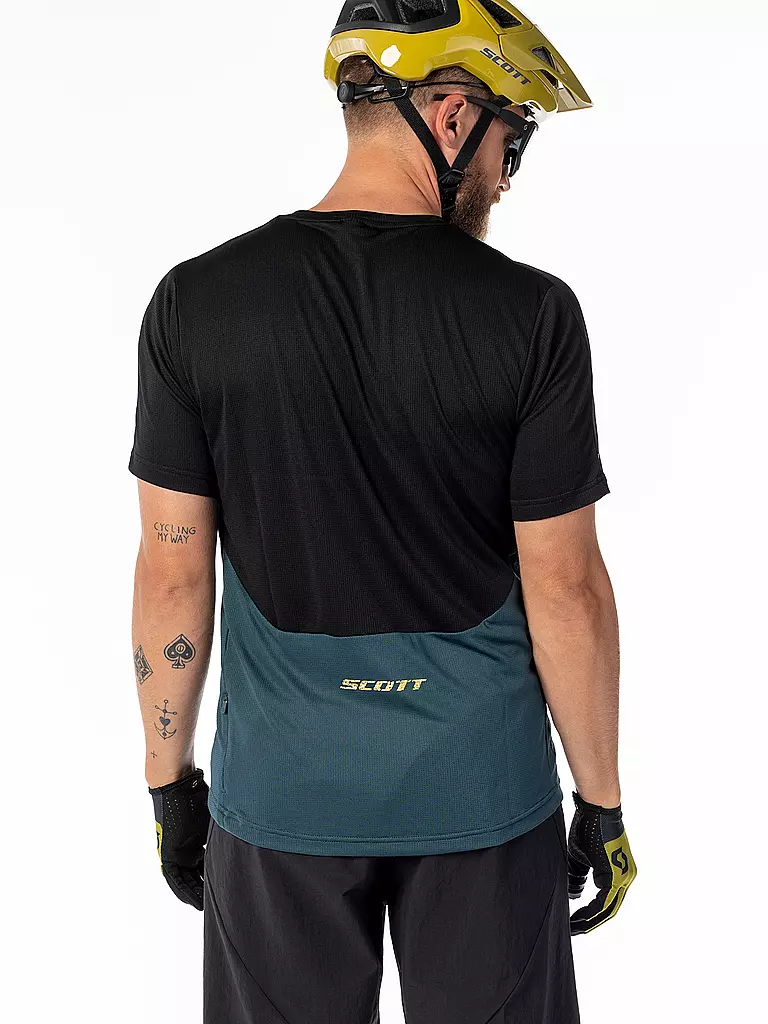 SCOTT | Herren Radshirt  Trail Tuned SS | schwarz
