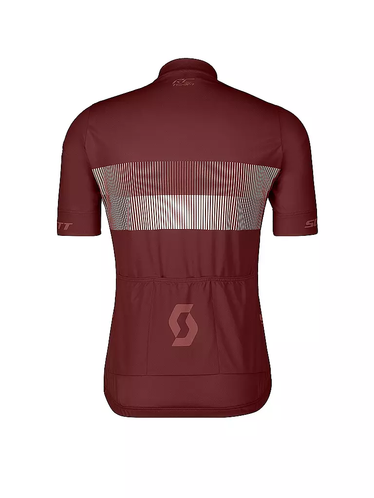 SCOTT | Herren Radtrikot RC Team 10 SS | dunkelrot