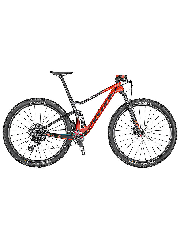 SCOTT | Mountainbike 29" Spark RC 900 Team 2020 | rot