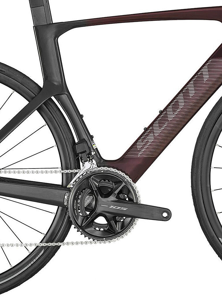 SCOTT | Rennrad 28" Foil RC 30 2023 | rot